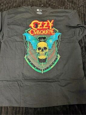 Ozzy Osbourne Graphic Band Tee in Black